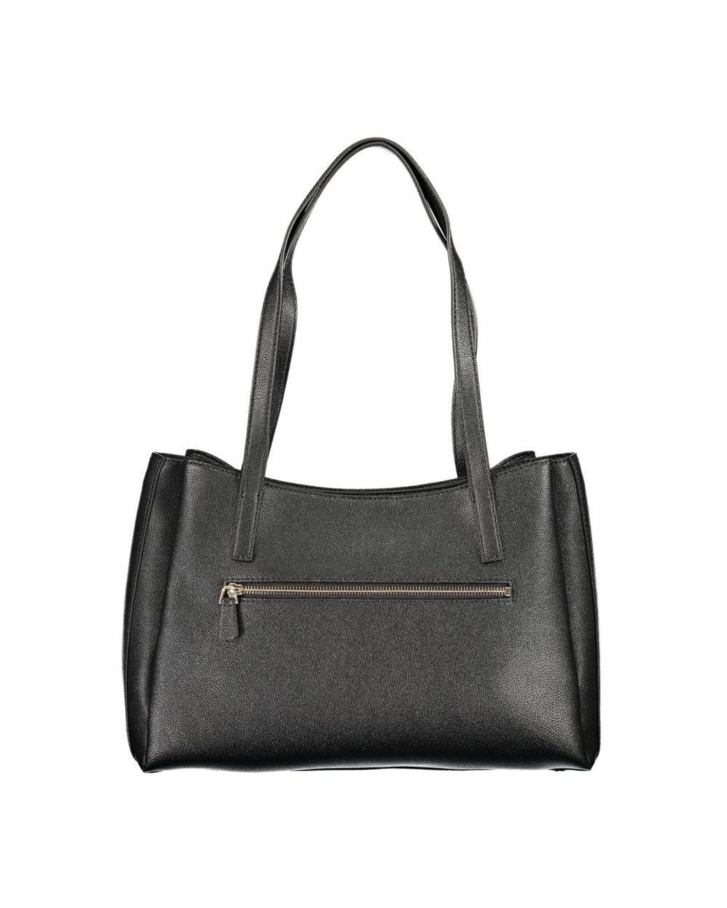 Guess Black Polyurethane Bag