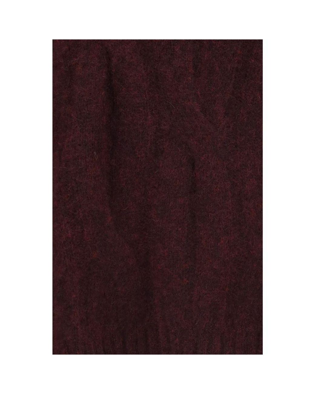 Allude Purple Cashmere Sweater