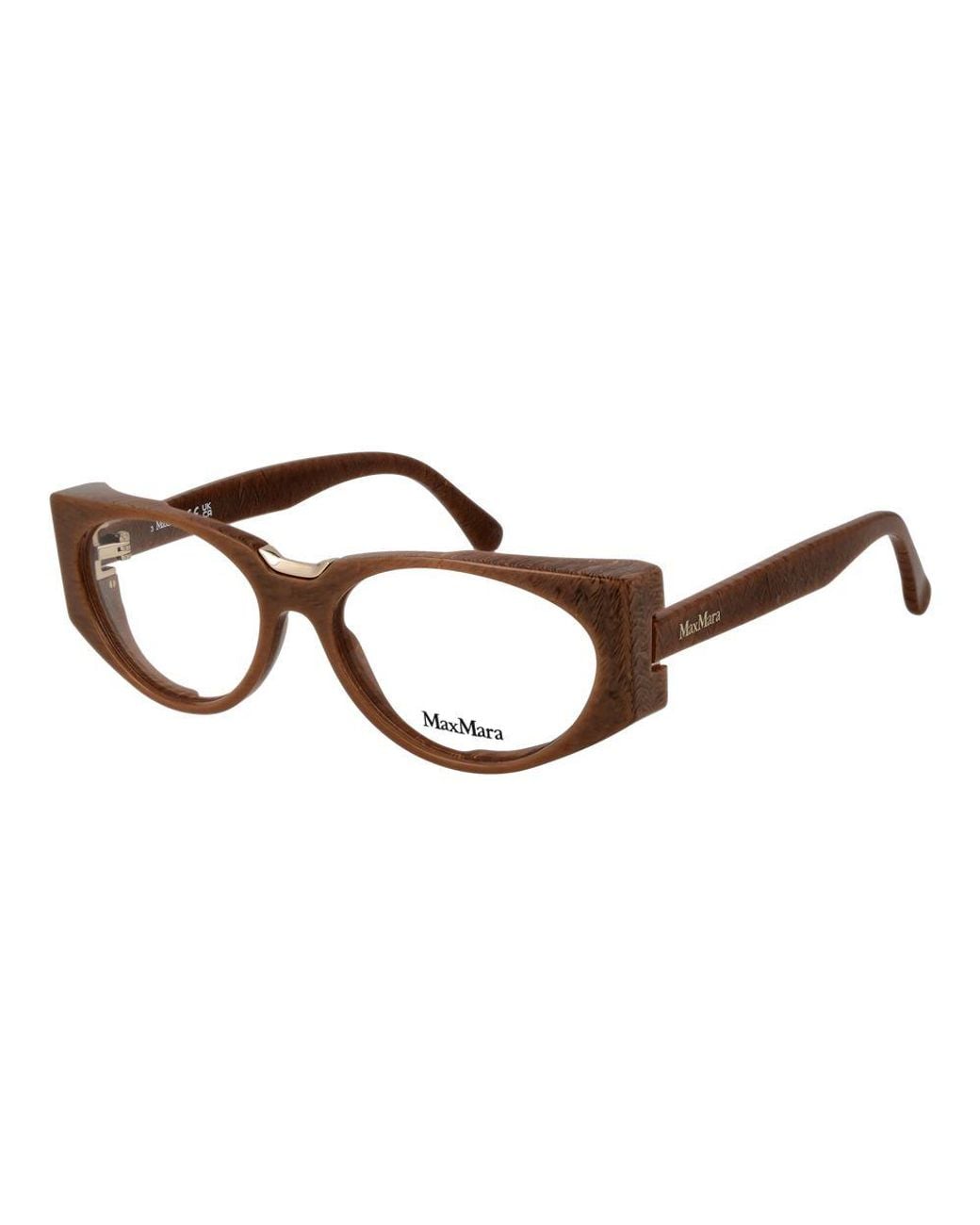 Max Mara Brown Plastic Glasses (frames)