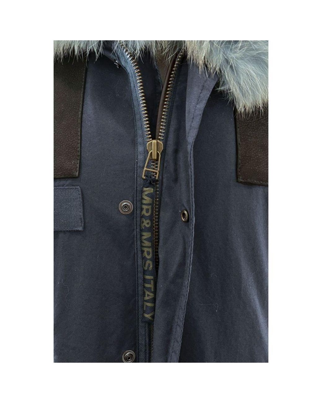 MR & MRS Blue Cotton 's Jacket