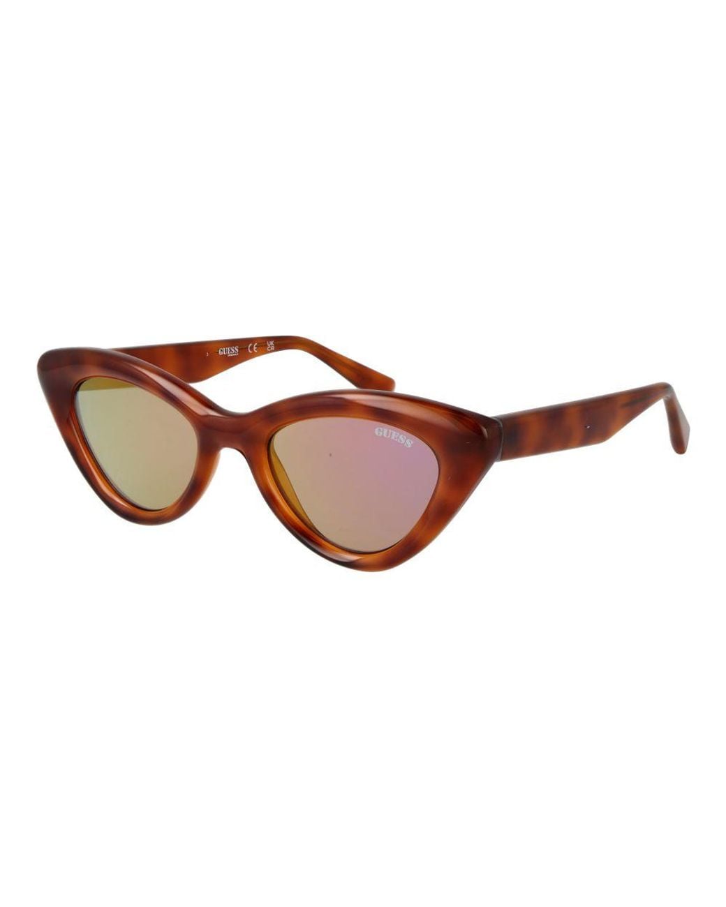 Guess Brown Plastic Sunglasses