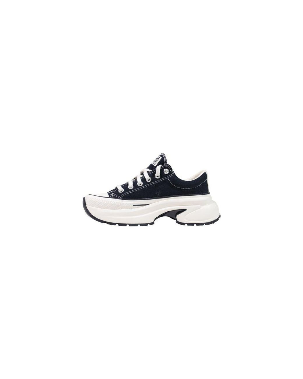 Converse Blue Black And White Textile Chunky Sneakers