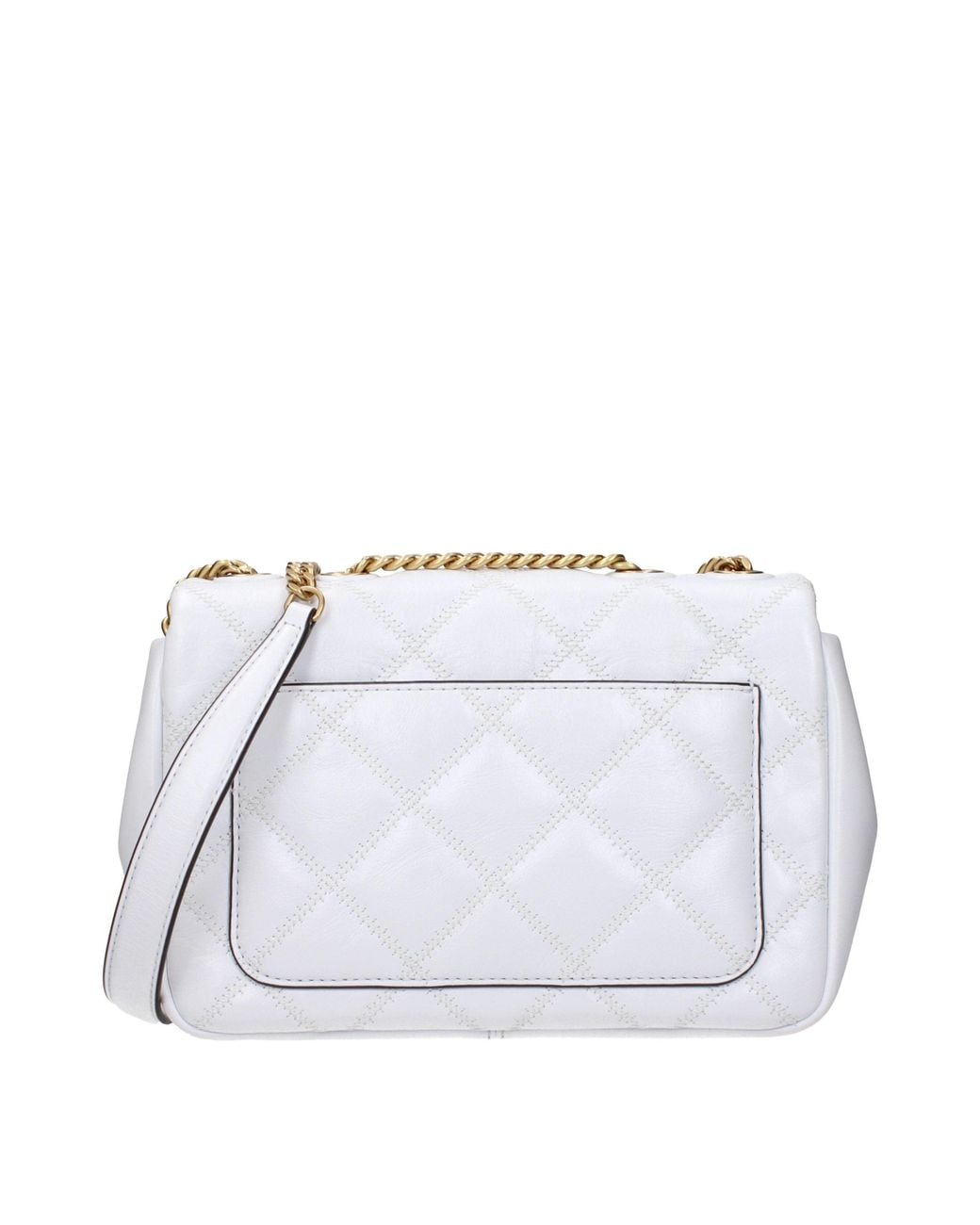 Tory Burch White Leather Shoulder Bag