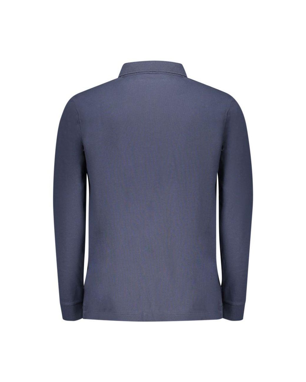 Timberland Blue Cotton Polo for men