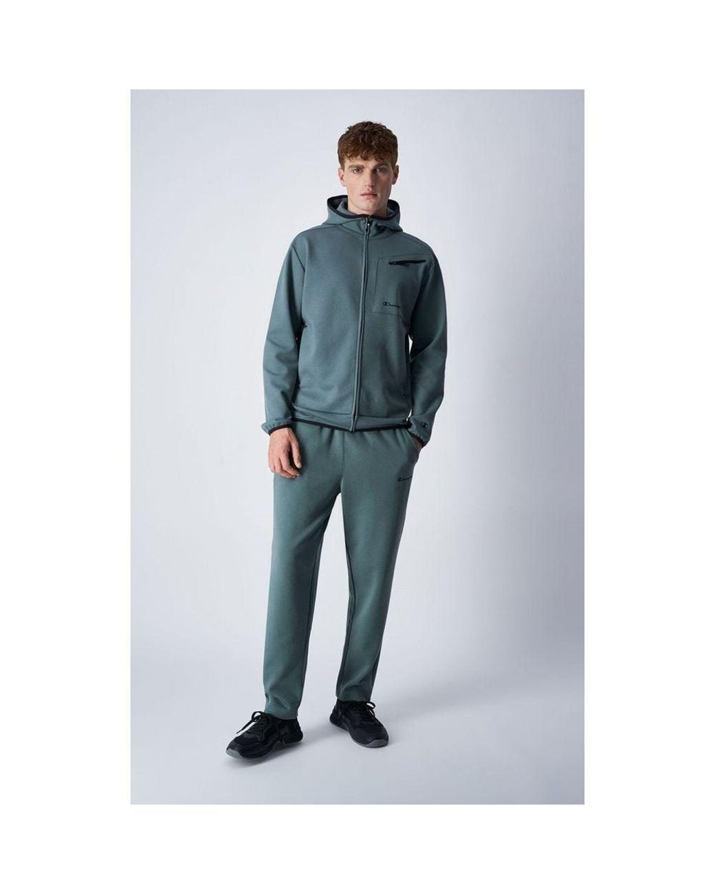 Champion Blue Polyester Sweatshirt for men