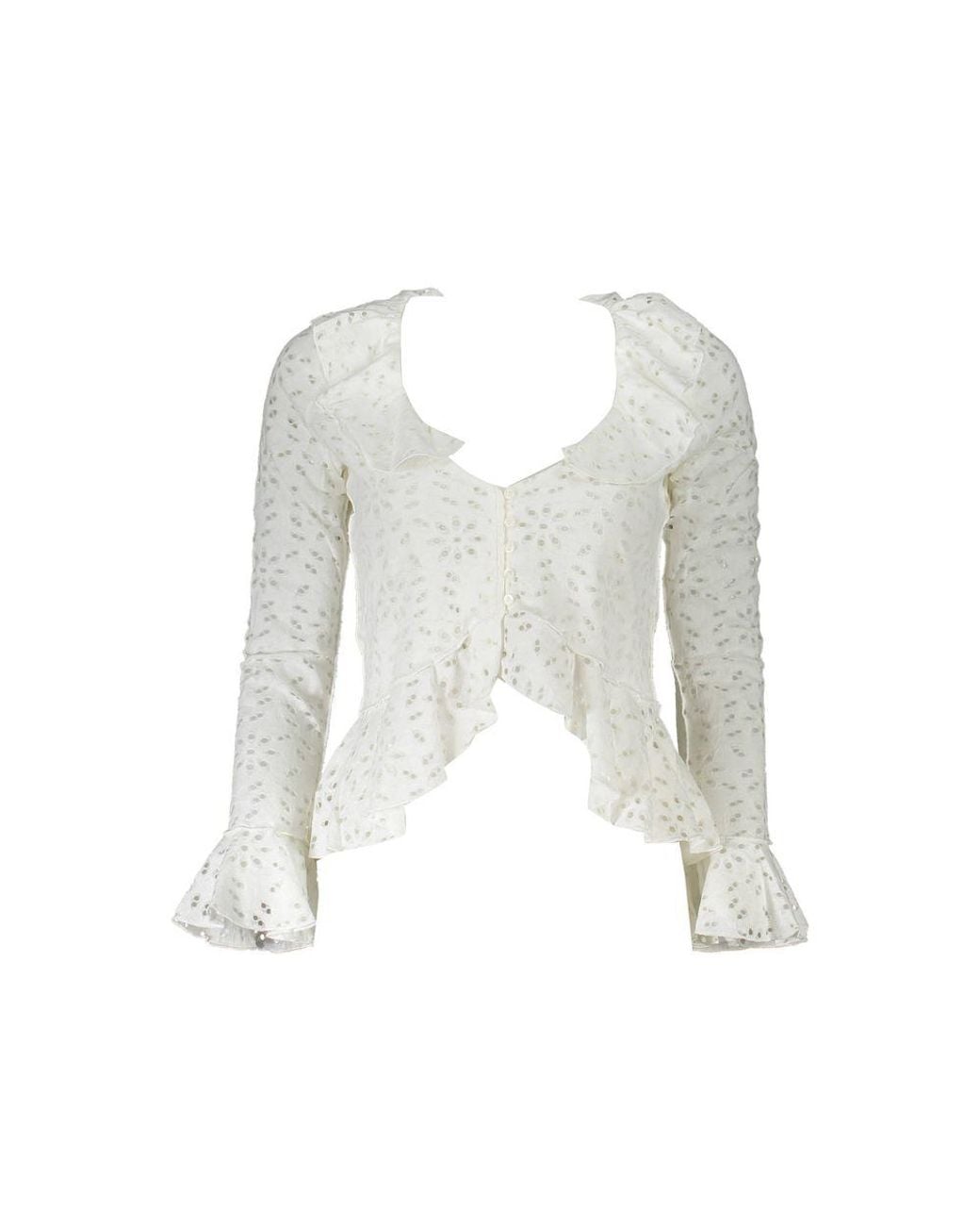 Desigual White Cotton Shirt