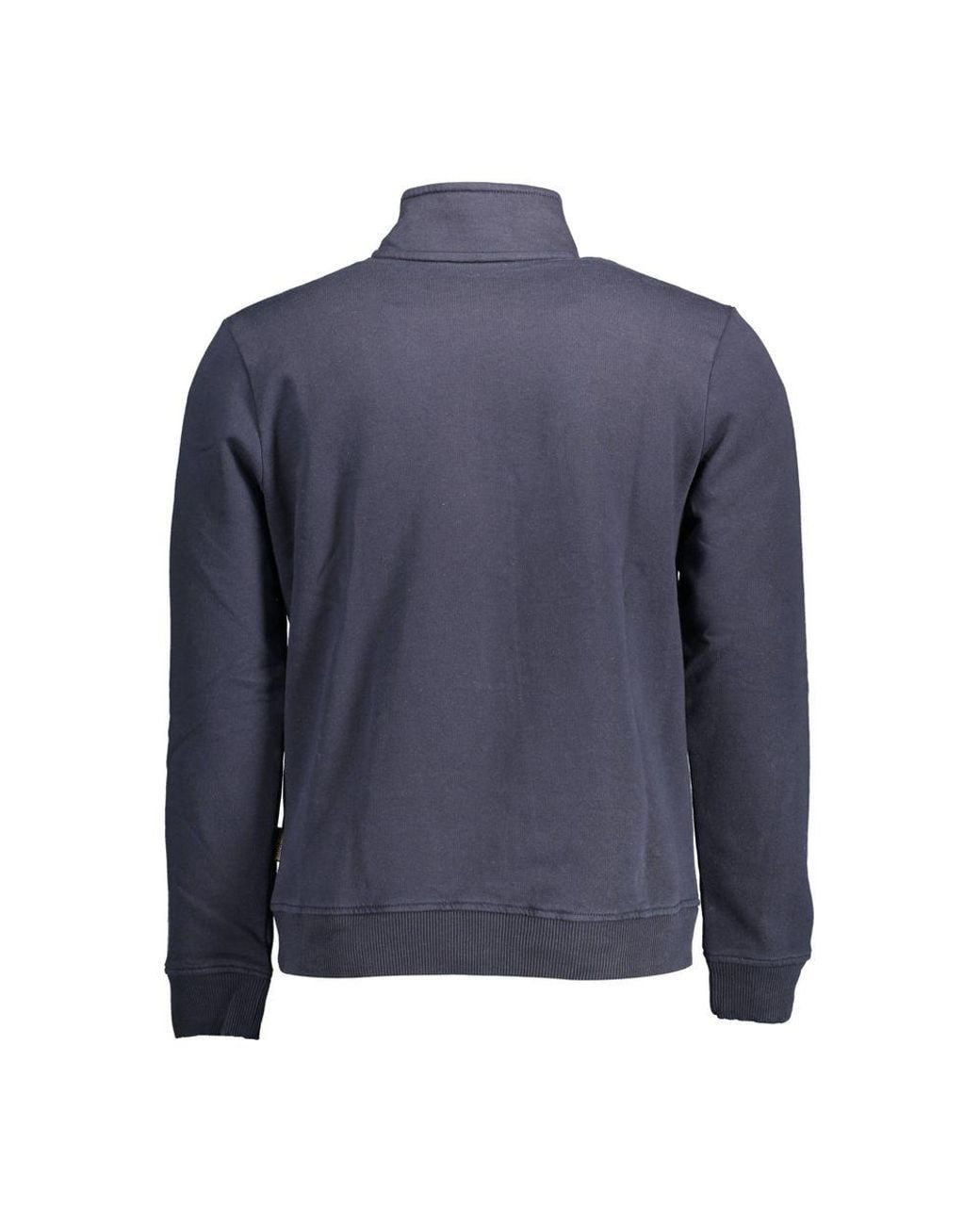 Napapijri Blue Cotton Sweater for men