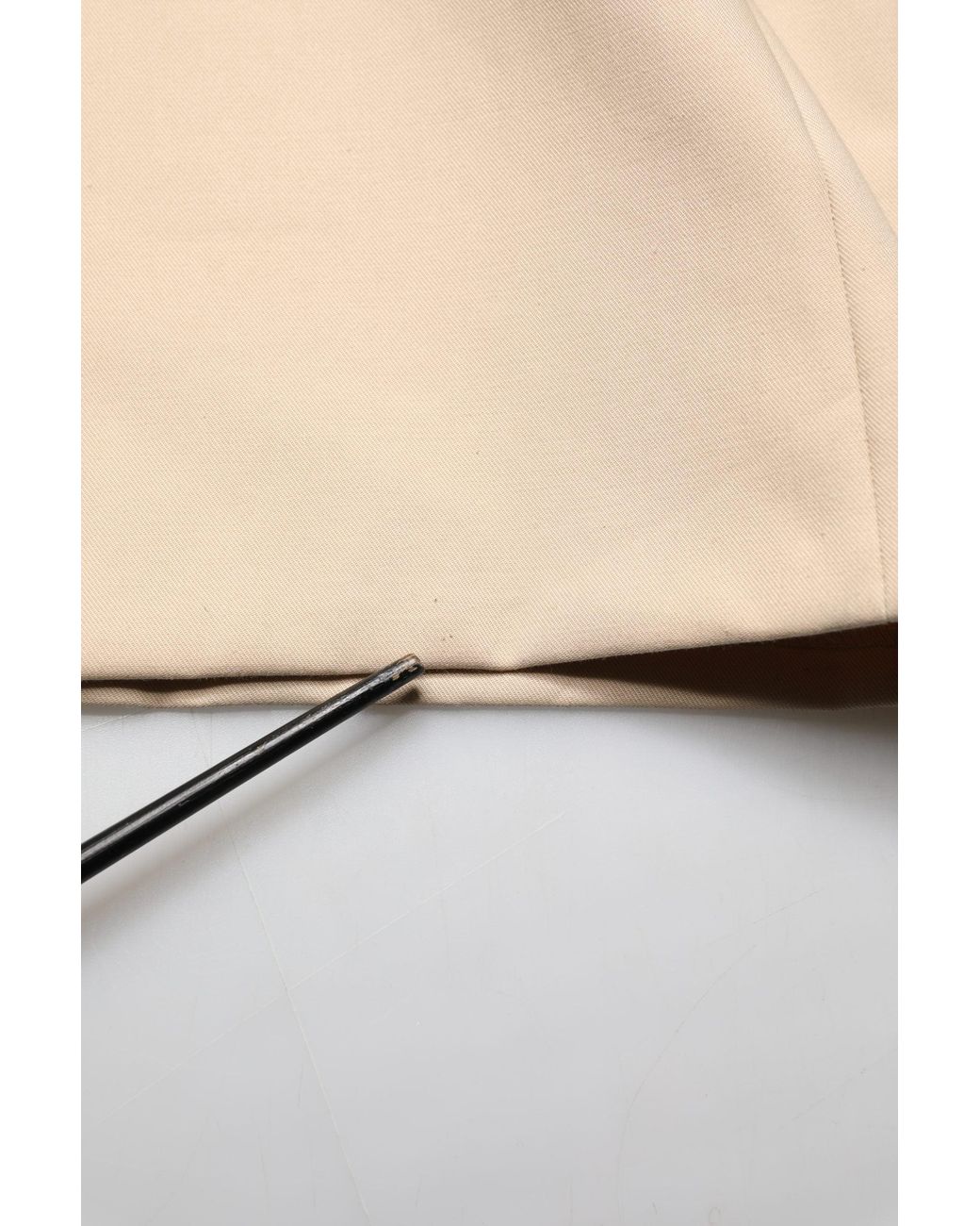 Dolce & Gabbana Natural Beige Cotton Straight Men Formal Dress Pants for men