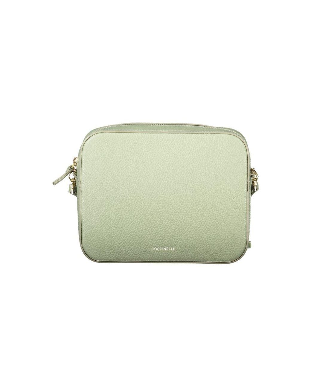 Coccinelle Green Leather Handbag