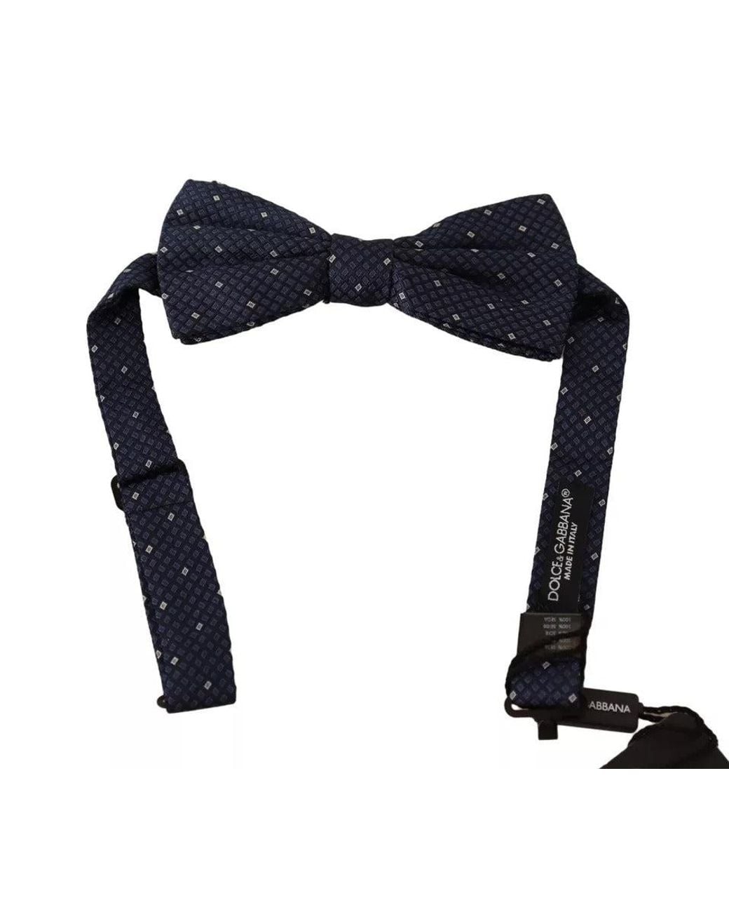 Dolce & Gabbana Black Elegant Silk Bow Tie for men