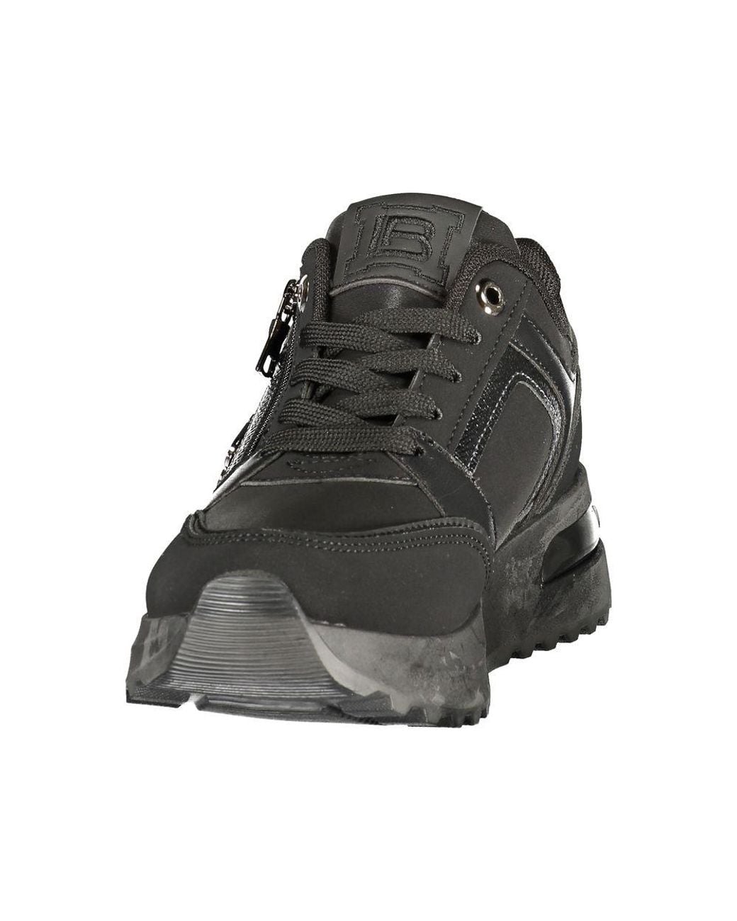 Laura Biagiotti Black Nero Polyurethane 's Sneaker