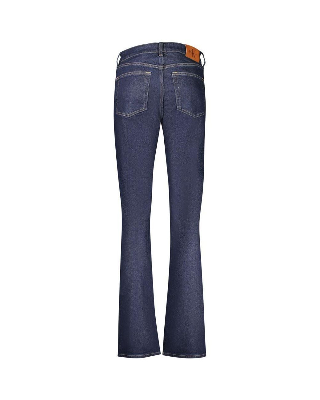 Calvin Klein Blue Blu Cotton Jeans