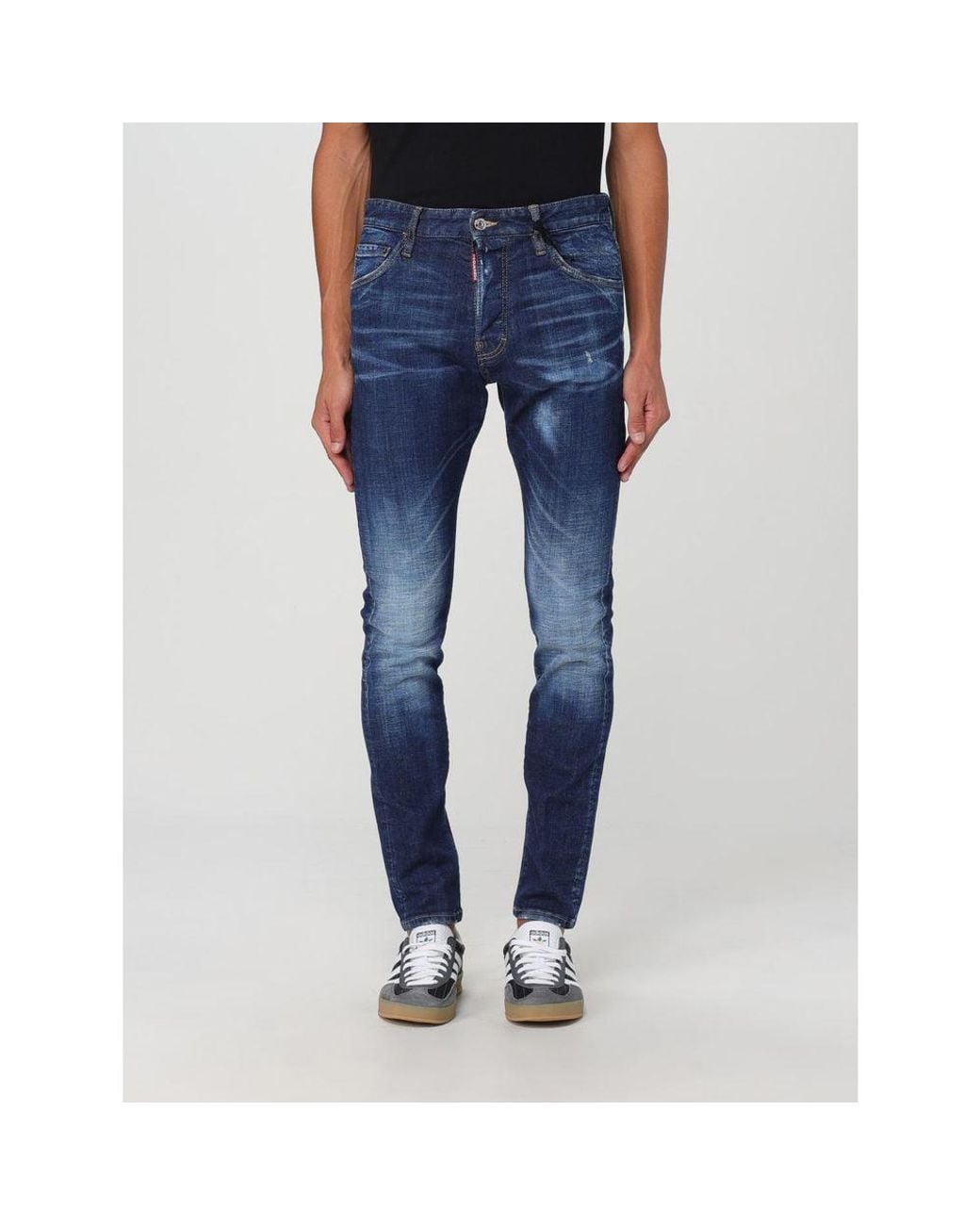 DSquared² Blue ² Cotton Skinny Jeans for men