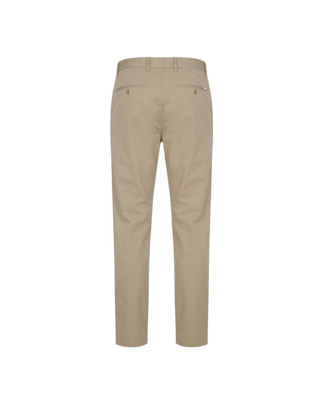 Gant Natural Beige Cotton Skinny Pants for men