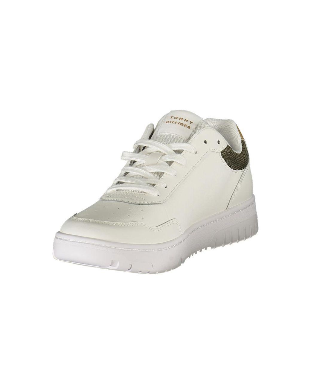 Tommy Hilfiger White Leather Sneaker for men