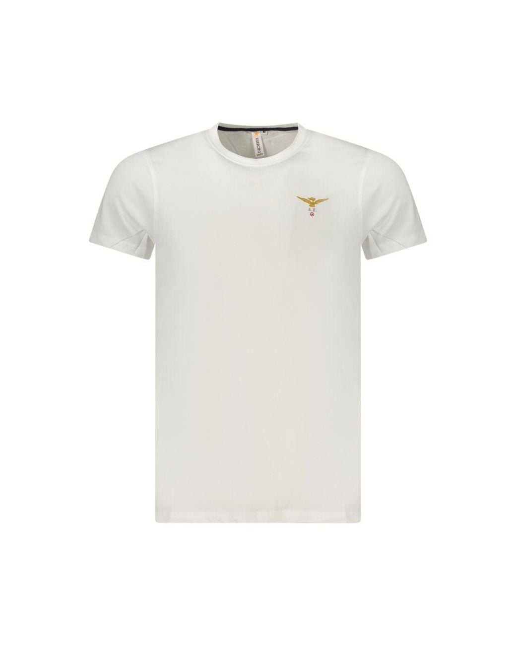 Accademia Militare White Bianco Cotton Men's T for men