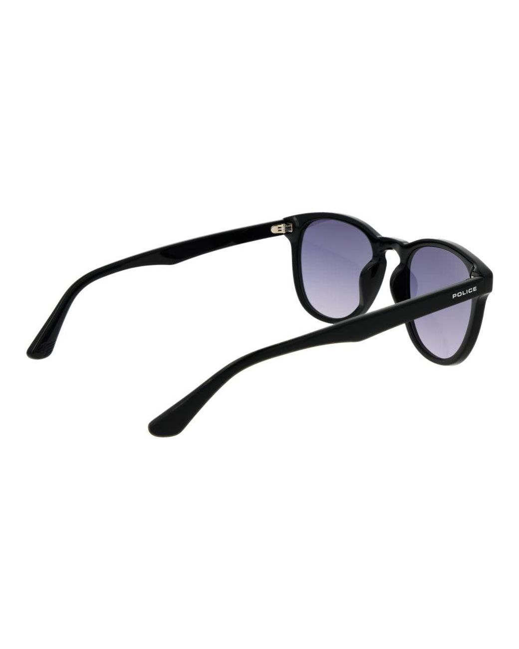 Police Black Cellulose Acetate Sunglasses
