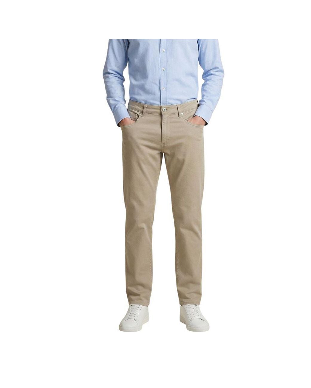 Guess Blue Cotton Skinny Pants for men