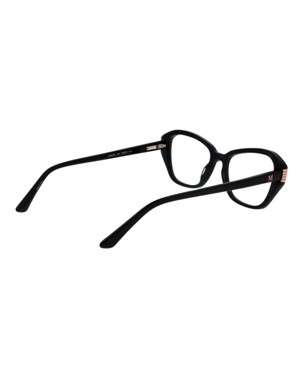 MARCIANO BY GUESS Black Acetate Glasses (frames) for men