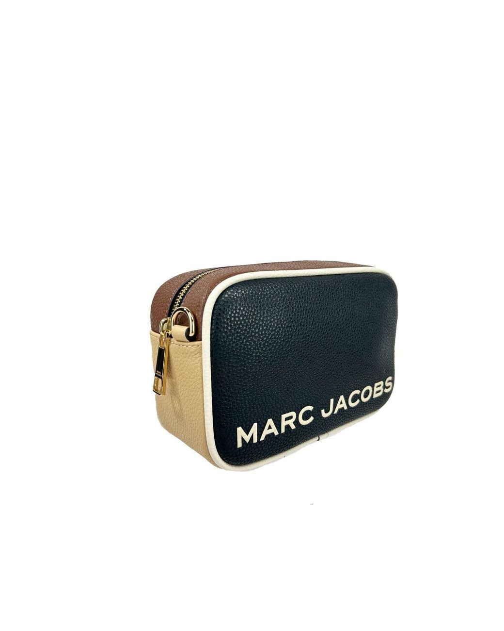 Marc Jacobs Black Flash Leather Camera Crossbody Bag