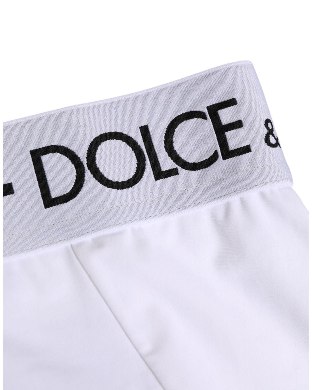 Dolce & Gabbana Blue Nylon Logo Waistband Panty Underwear 25+Pa Clothing