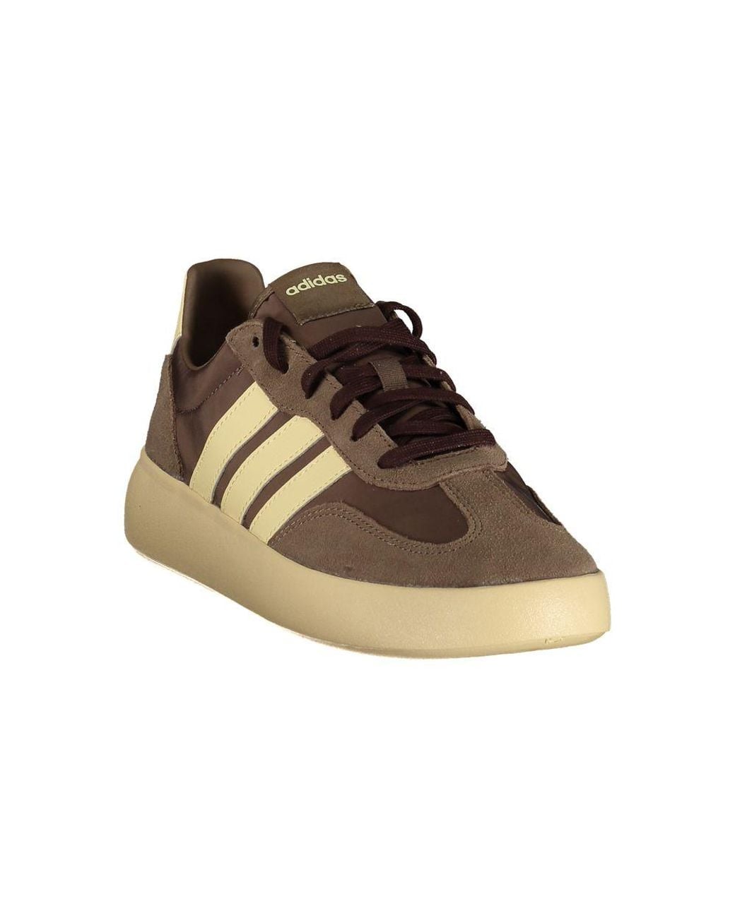 Adidas Brown Polyurethane Sneaker for men