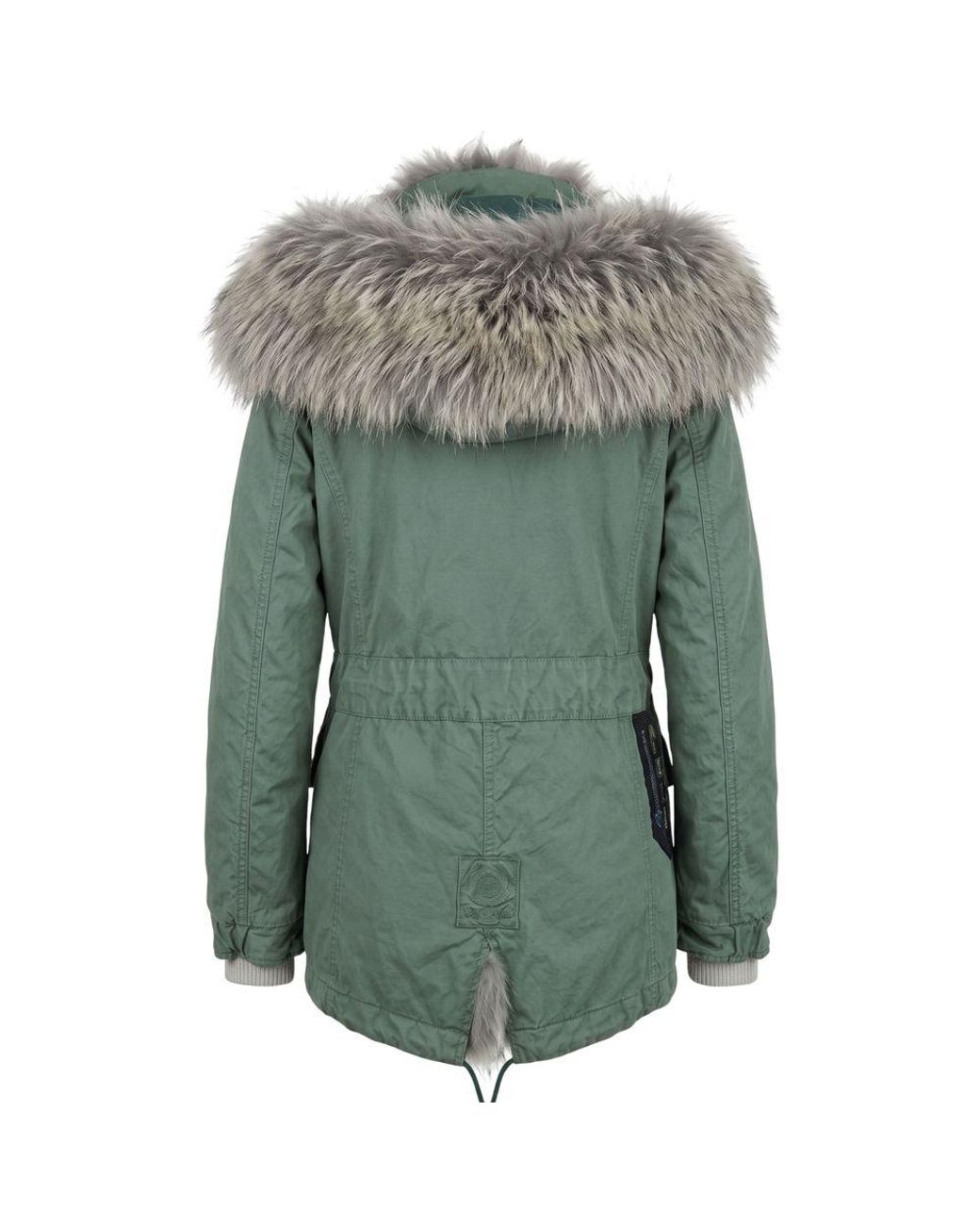 MR & MRS Green Cotton Jacket