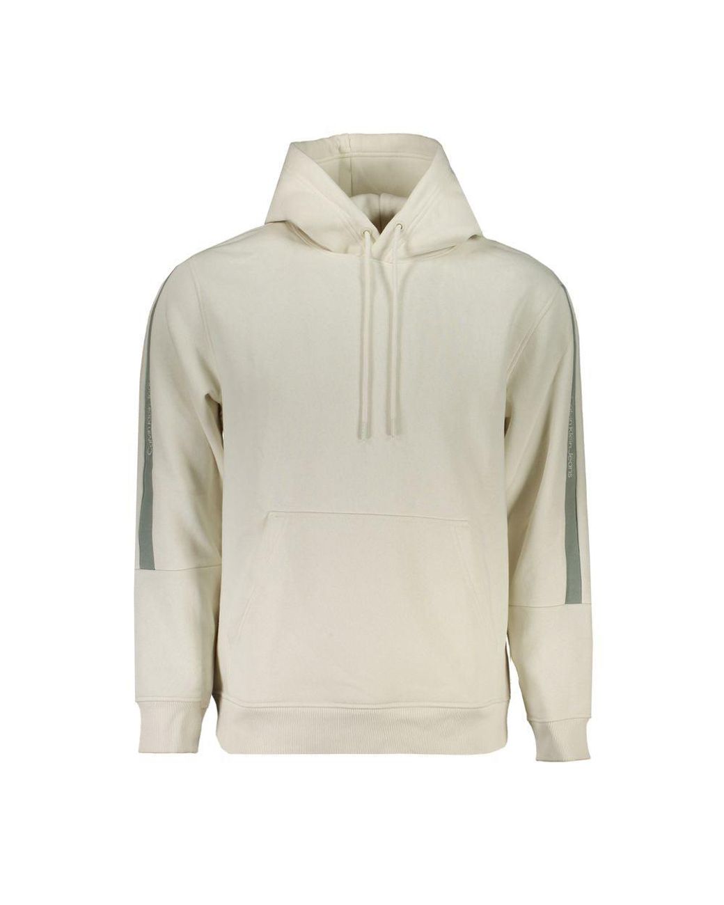 Calvin Klein Natural White Cotton Sweater for men