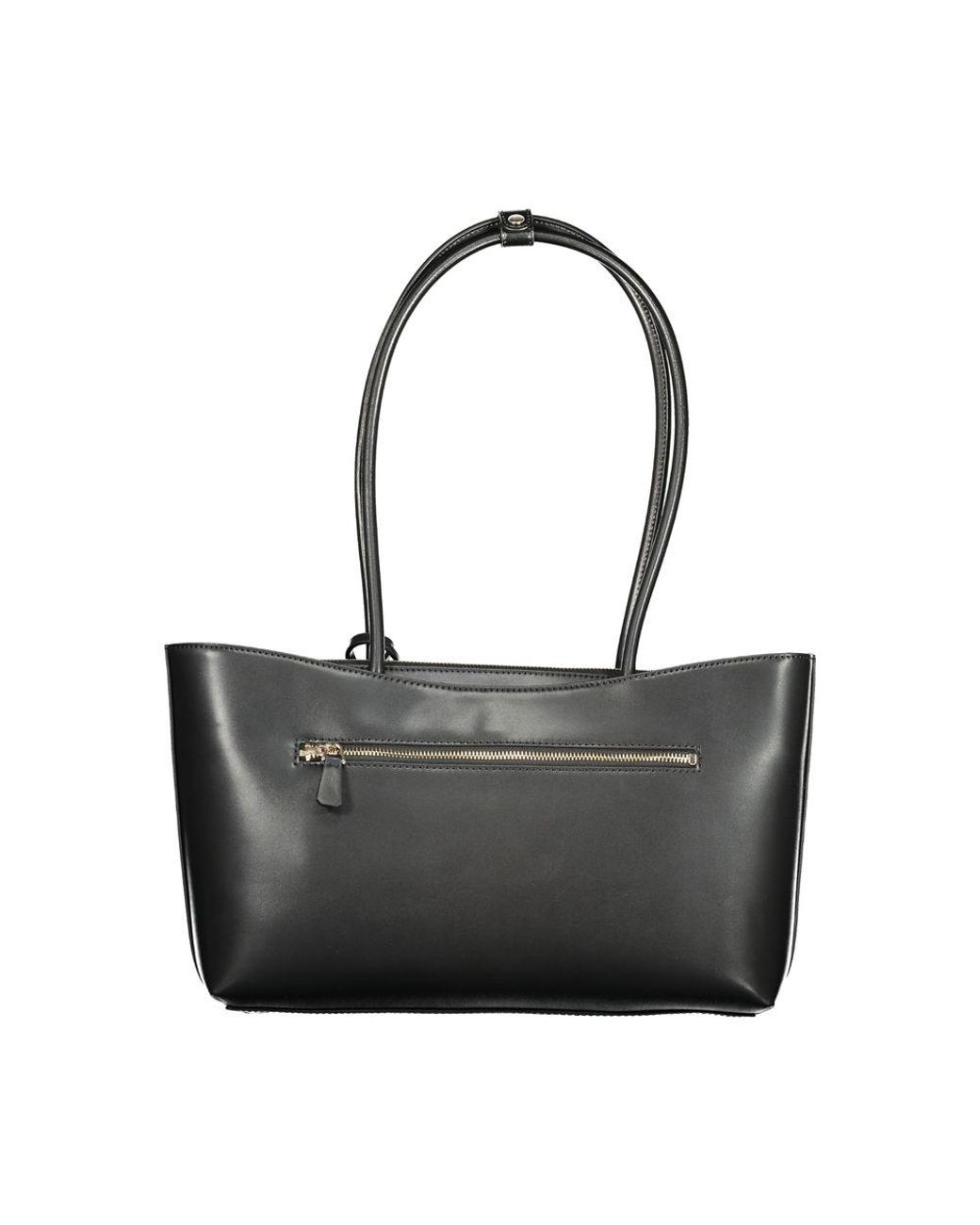 Guess Black Polyurethane Handbag