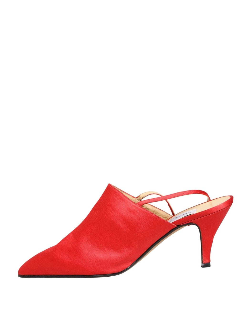 Dolce & Gabbana Pink Red Suede Heel Slingback Shoes