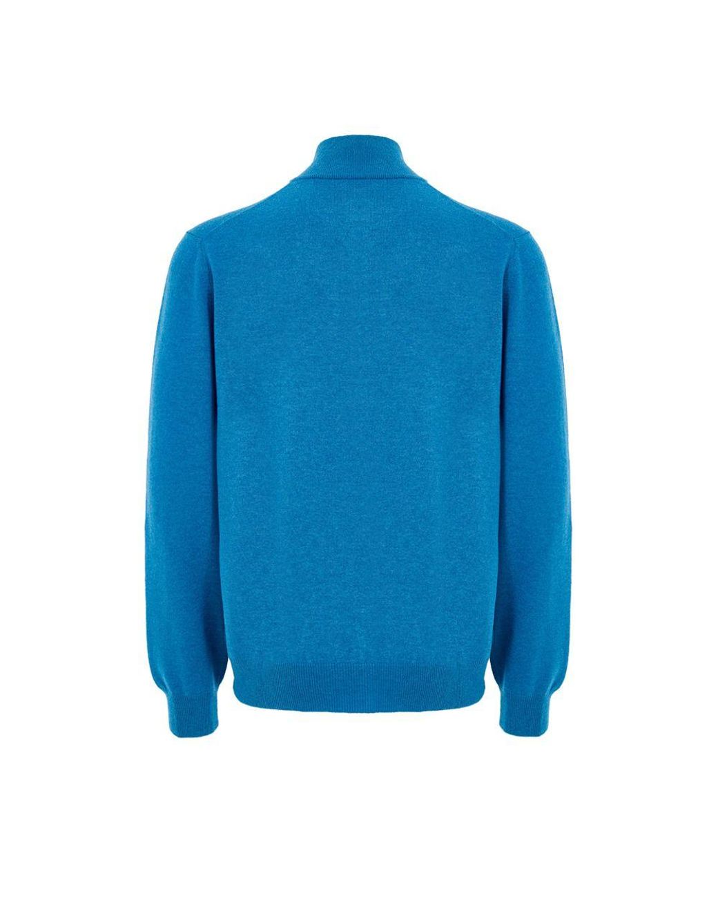 Gran Sasso Blue Wool Turtleneck for men