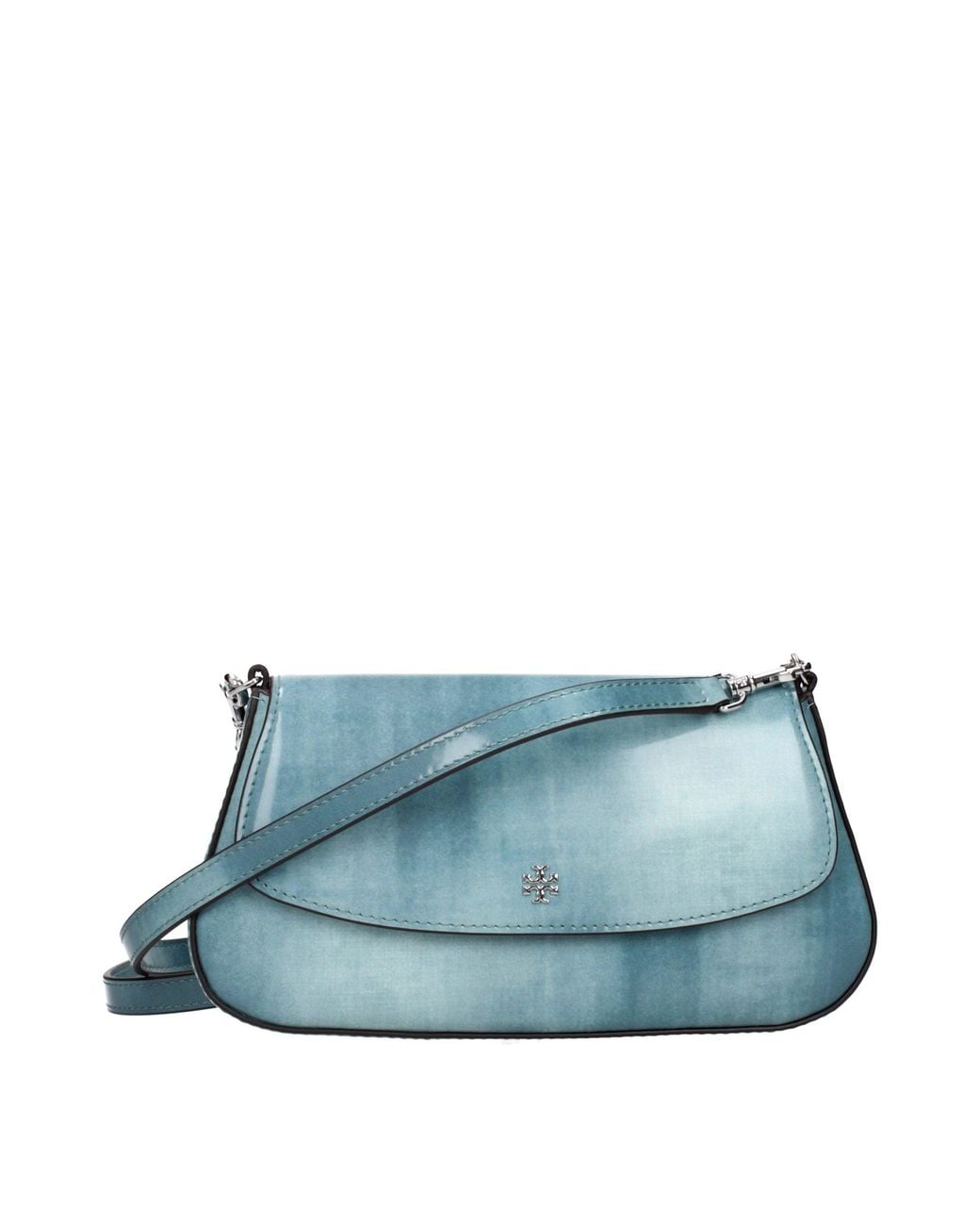 Tory Burch Blue Leather Crossbody Bag