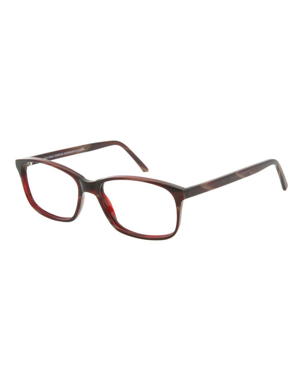 Andy Wolf Brown Burgundy Acetate Glasses (frames)
