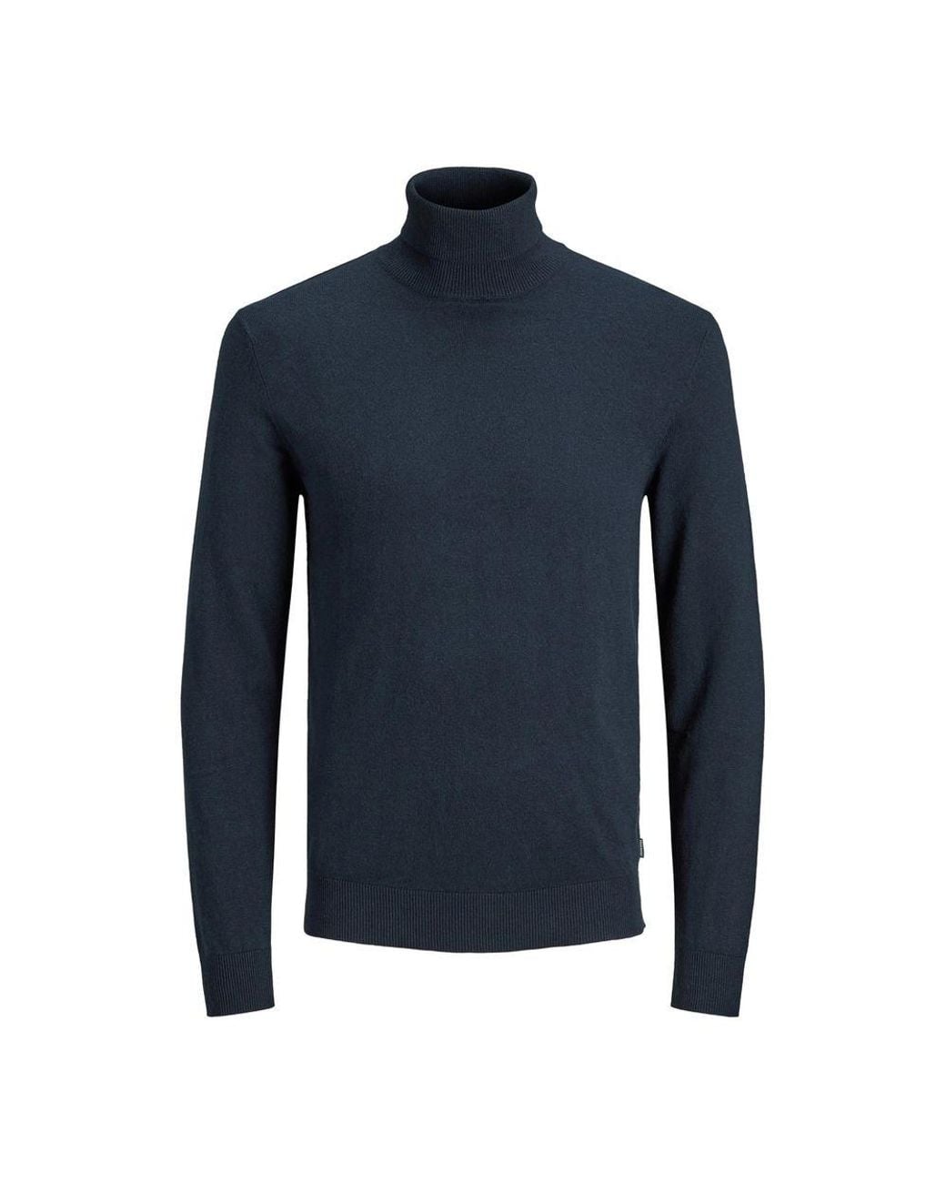 Jack & Jones Blue Cotton Sweater for men