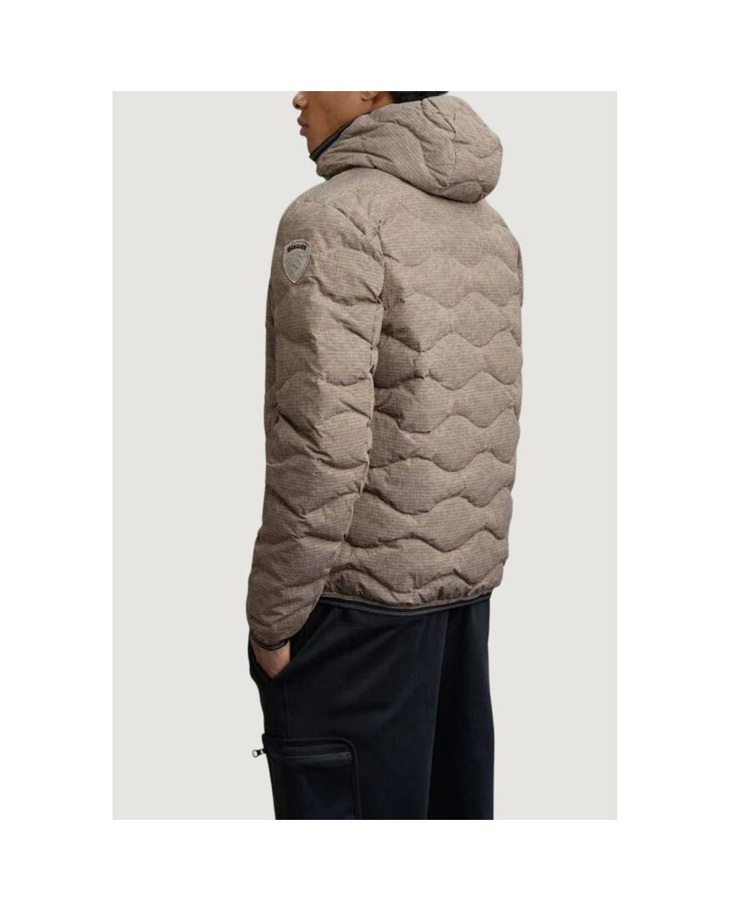 Blauer Brown Polyester Coat for men