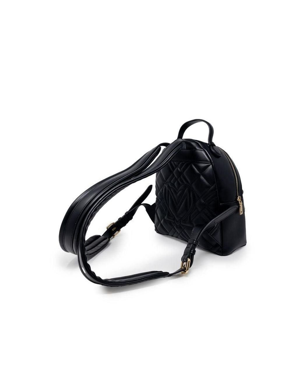 Love Moschino Black Polyethylene Backpack