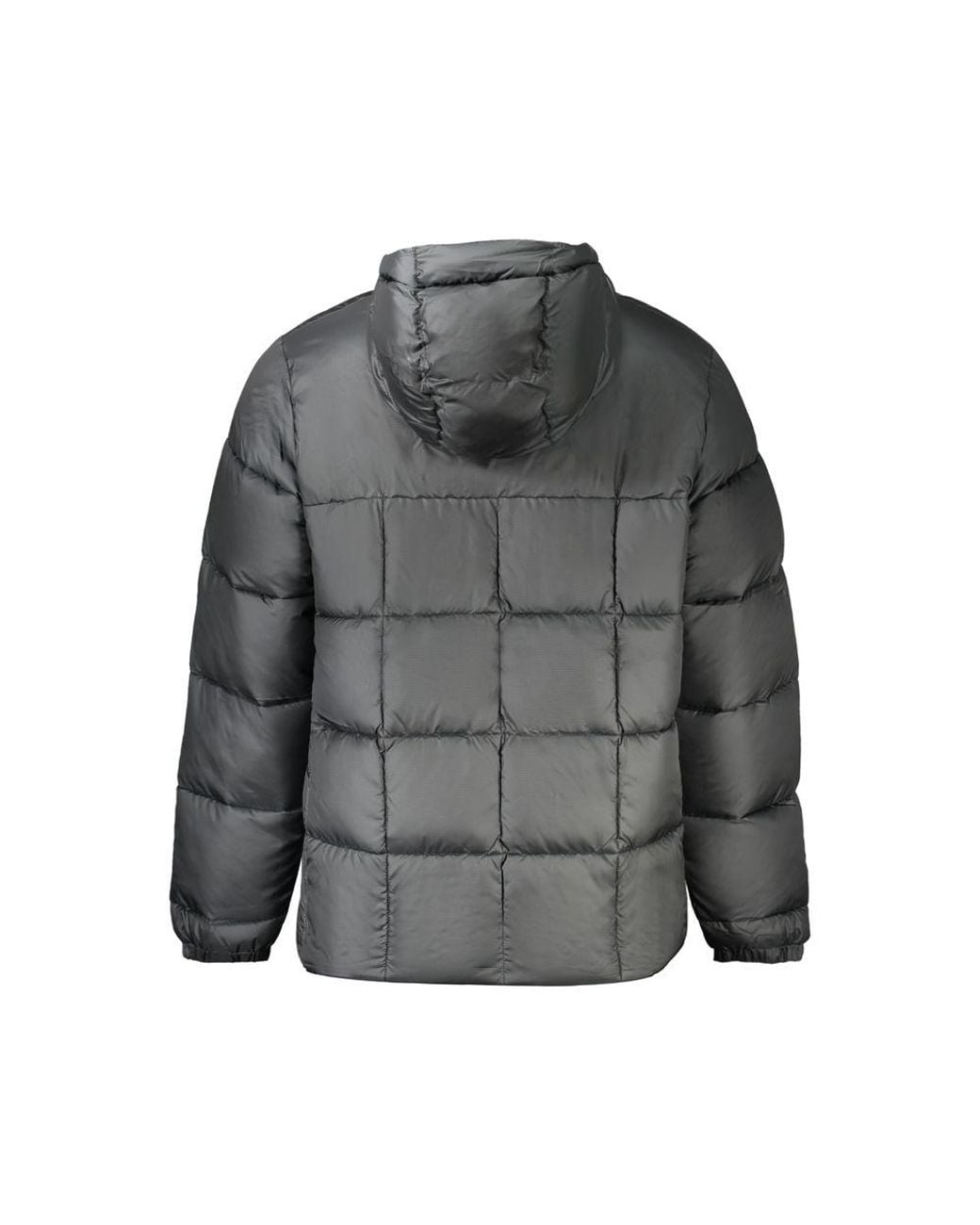 Columbia Gray Black Polyester Men's Jacket for men