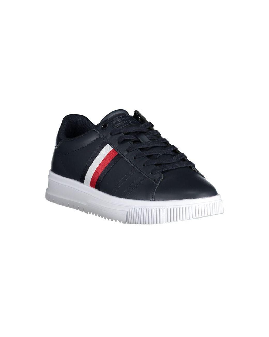 Tommy Hilfiger Blue Polyester Sneaker for men