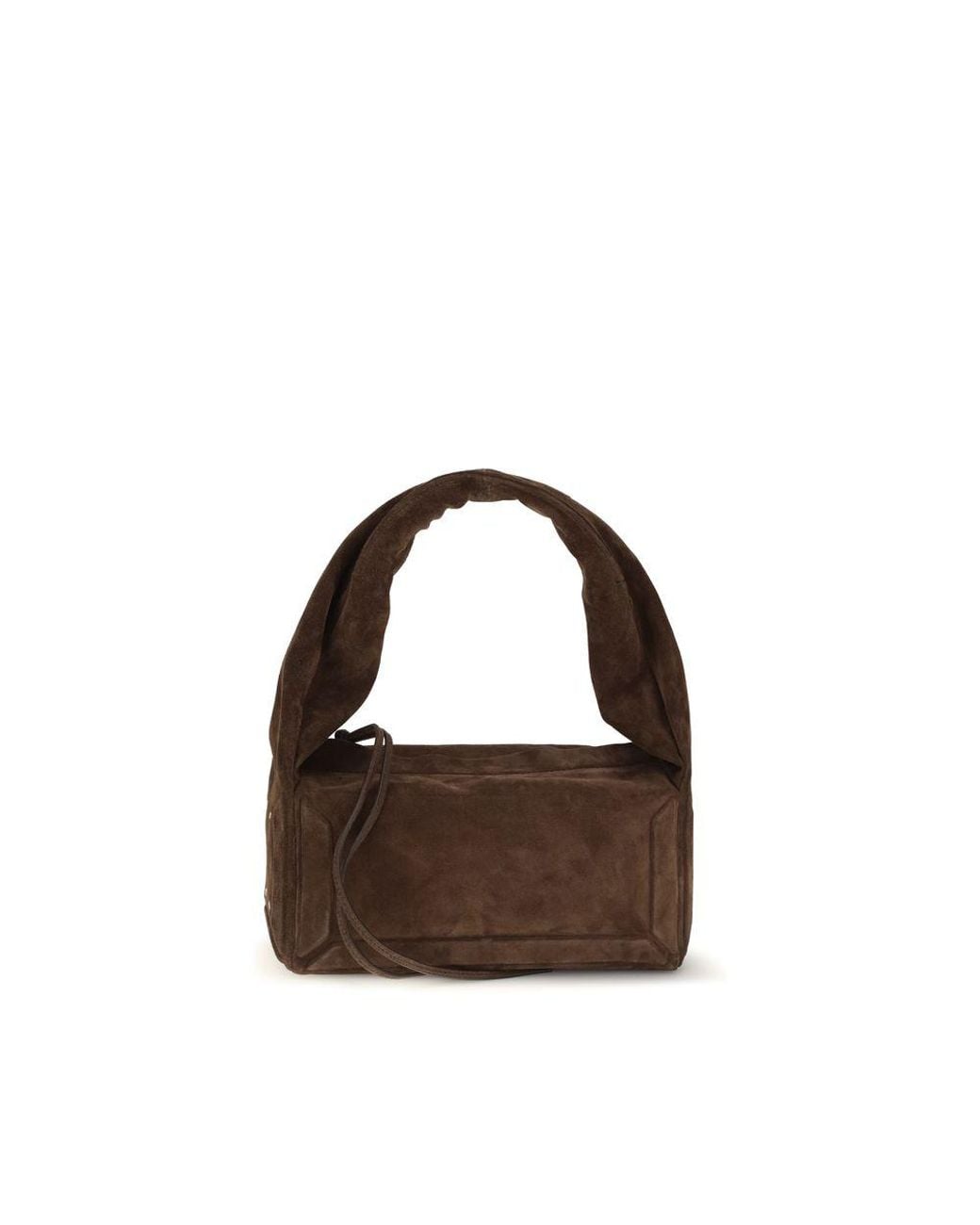 Maison Margiela Brown Calf Leather Bos Taurus Shoulder Bag