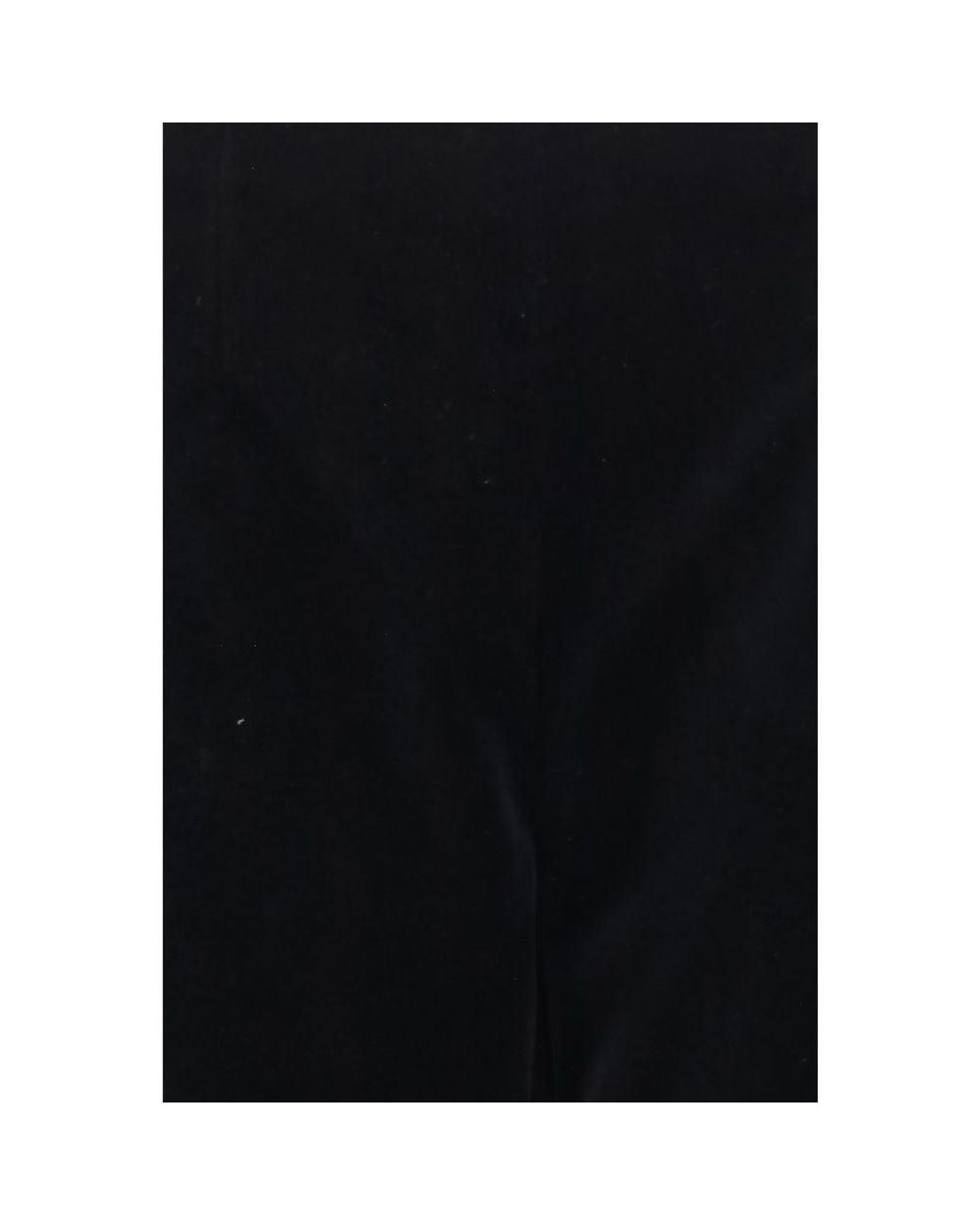 Khaite Black Cotton Casual Pants
