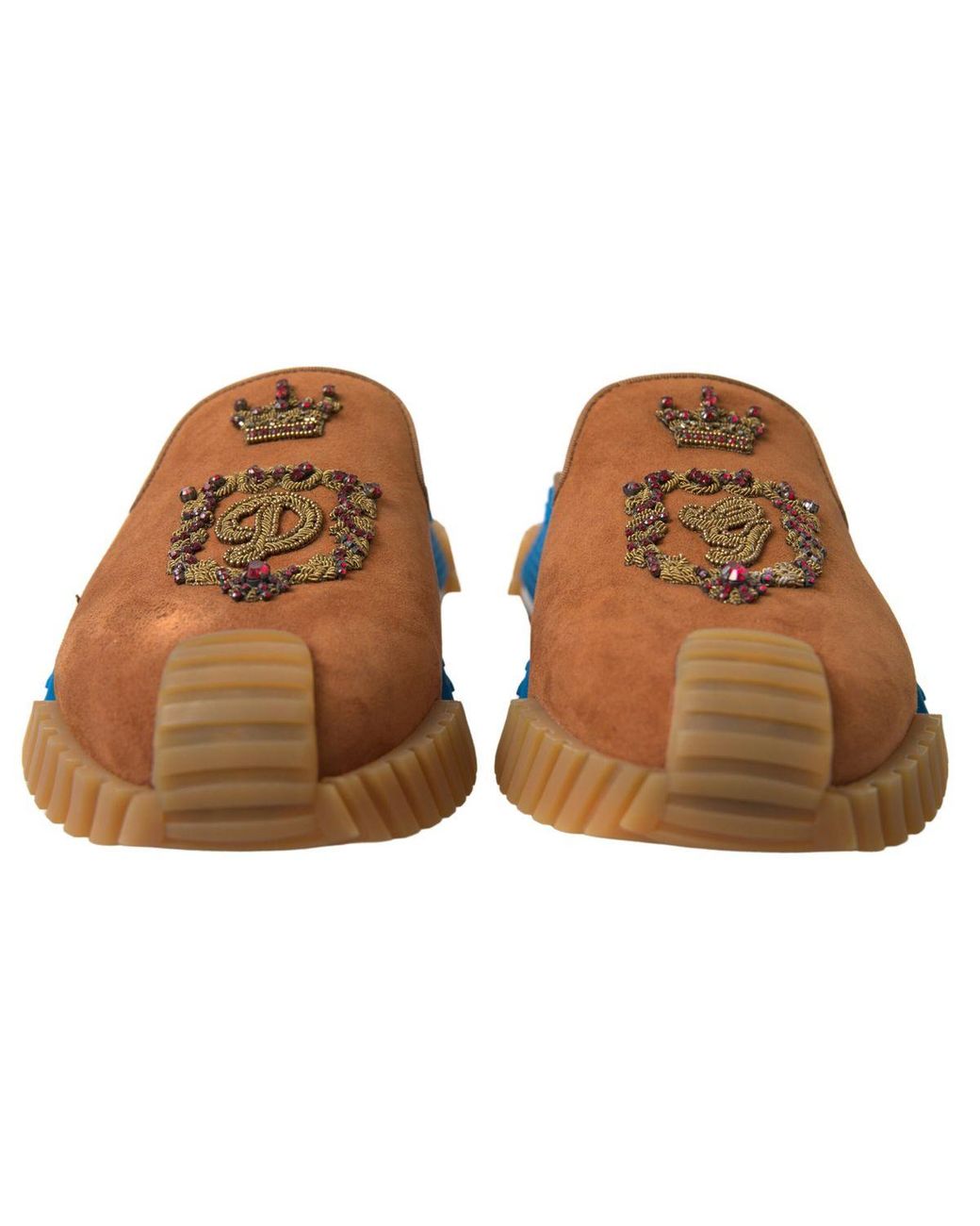 Dolce & Gabbana Blue Elegant Ns1 Slide Sandals for men