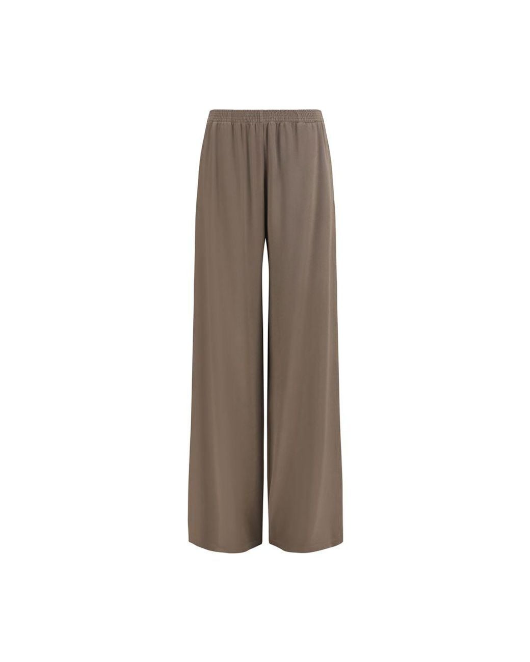 Fabiana Filippi Brown Viscose Casual Pants