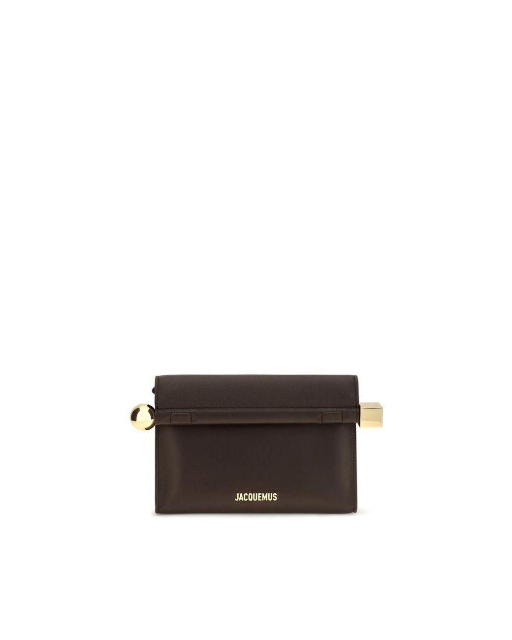 Jacquemus Brown Lamb Ovis Aries Shoulder Bag