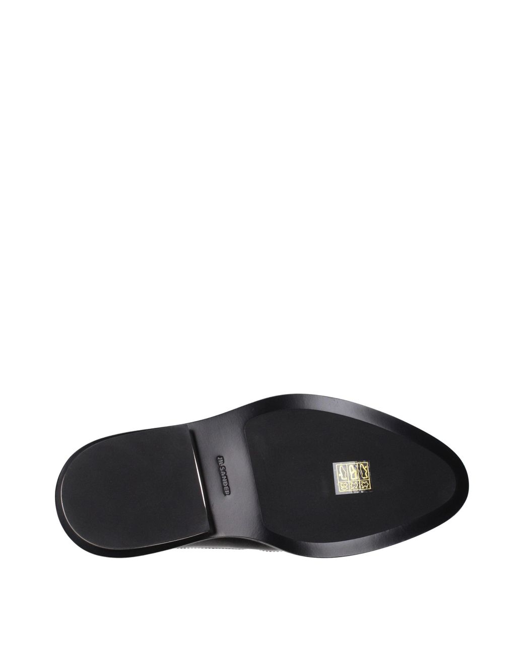 Jil Sander Black Leather Ankle Boots