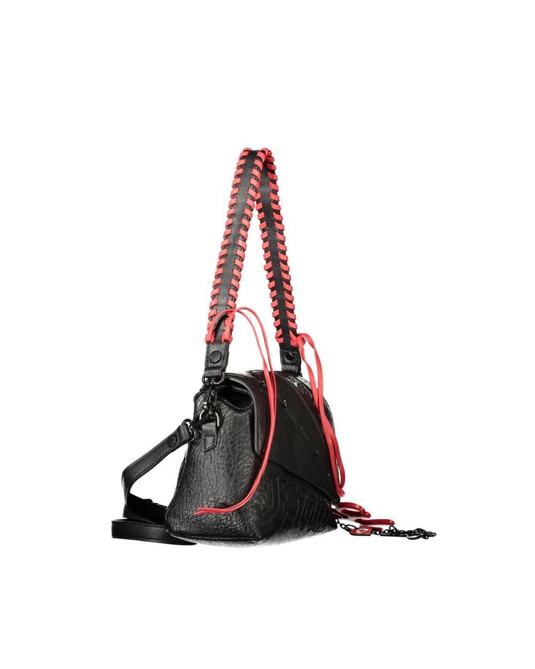 Desigual Black Polyurethane Bag