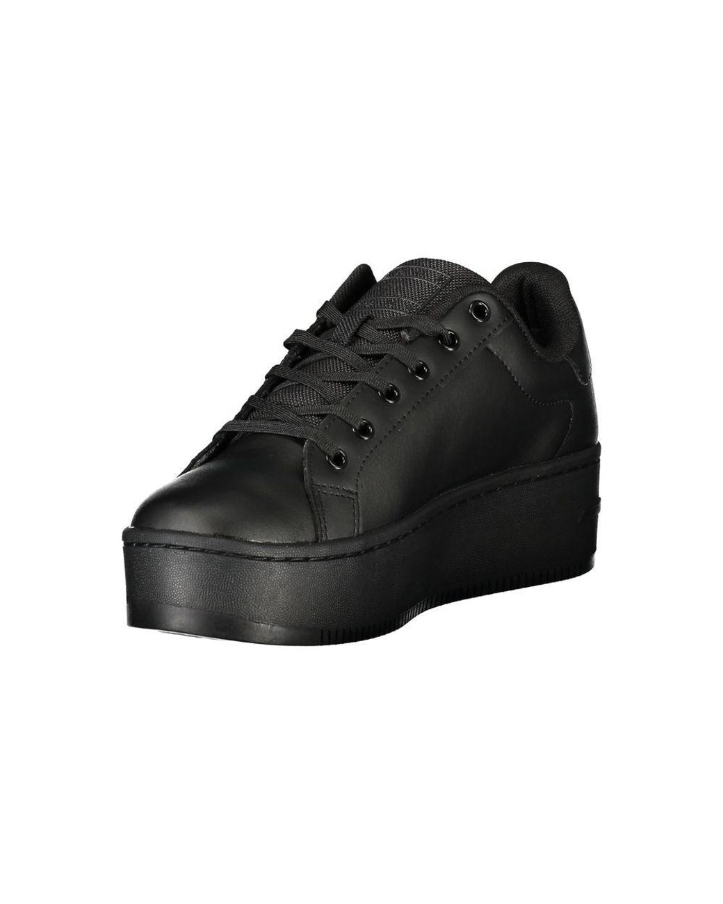 Tommy Hilfiger Black Sneakers