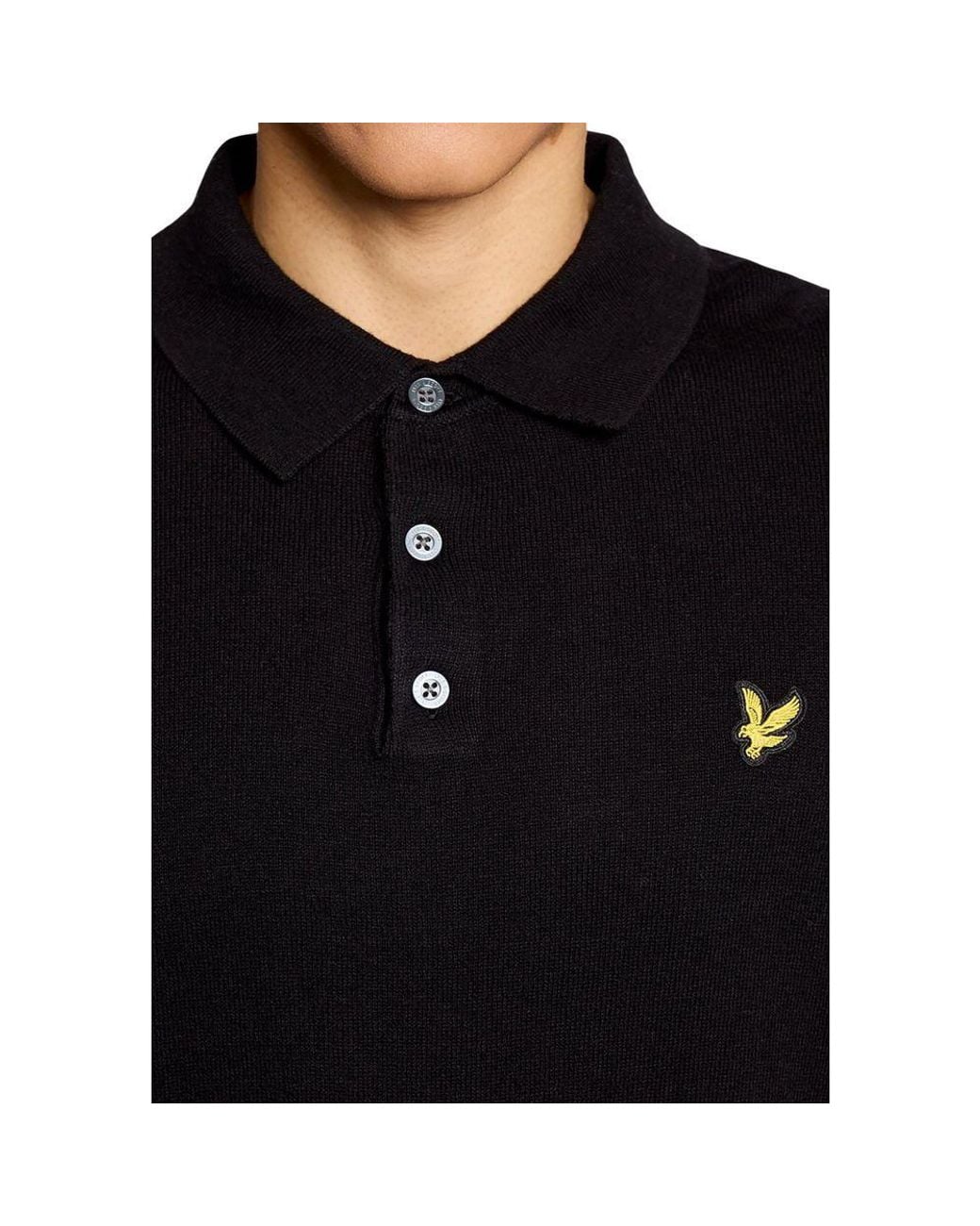 Lyle & Scott Black Cotton Sweatshirt for men