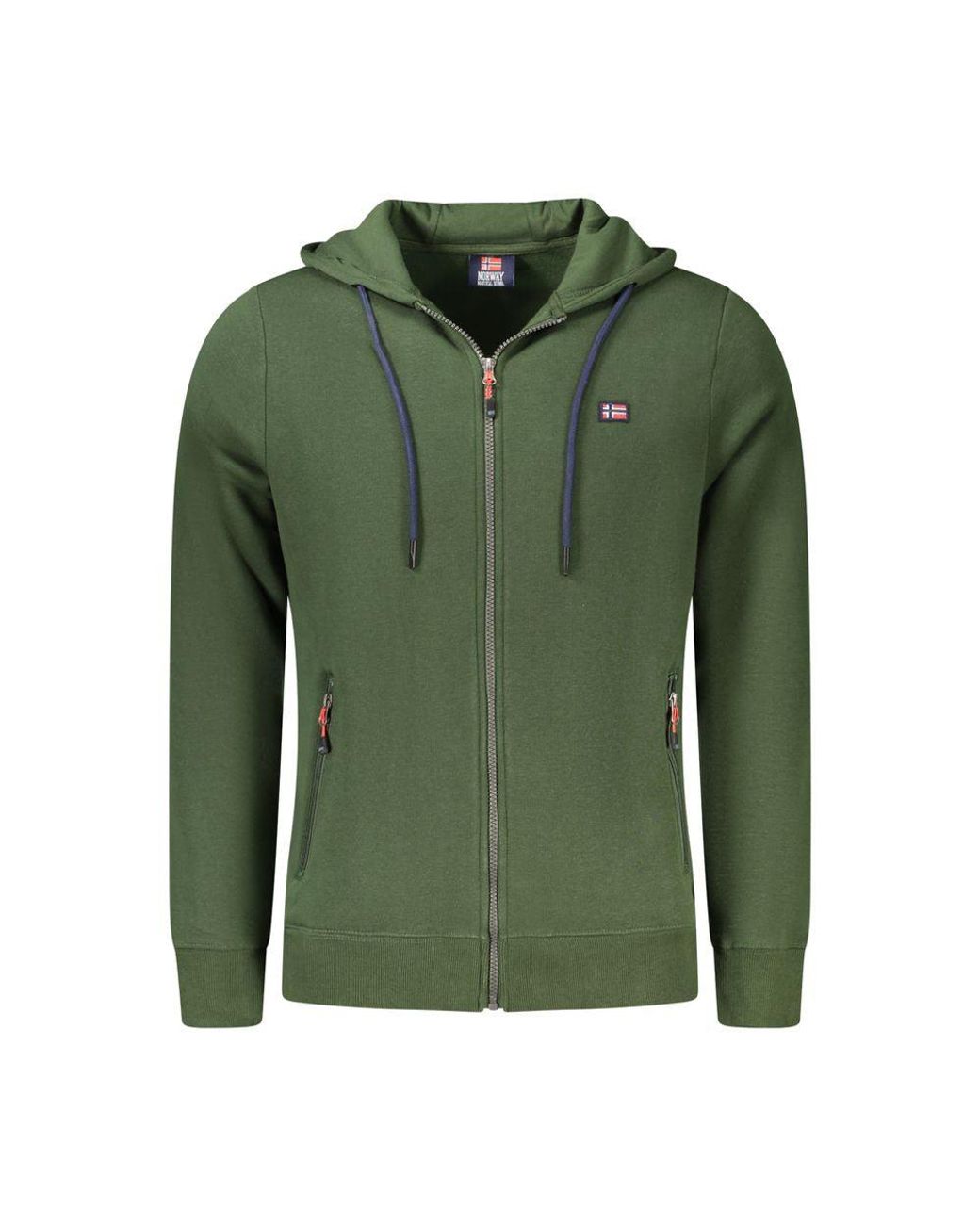 Norway 1963 Green Cotton Sweatshirt for men