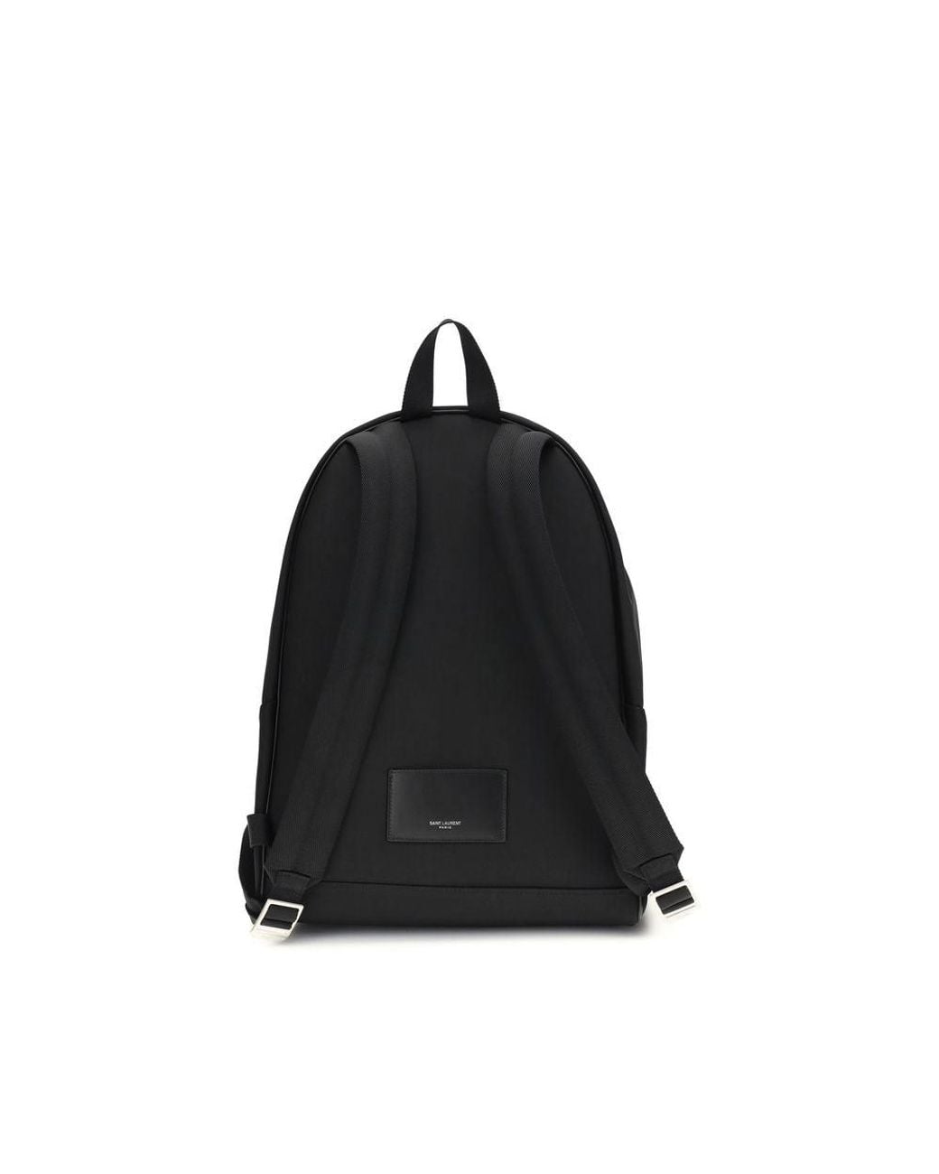 Saint Laurent Black Nylon Backpack for men