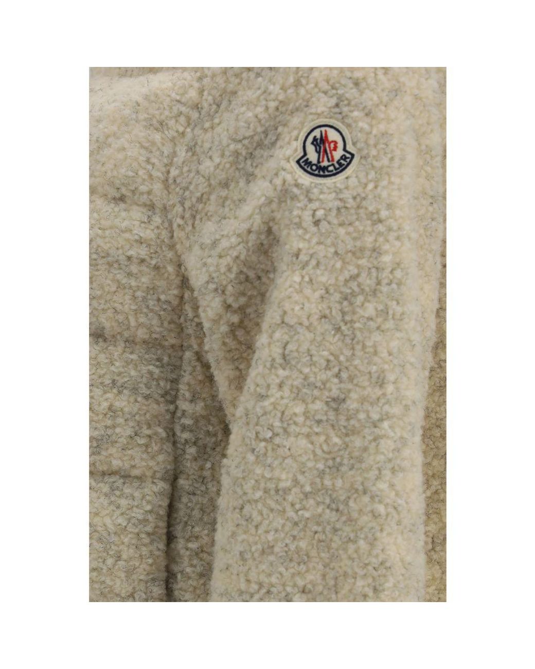 Moncler Natural Beige Polyester Sweatshirt